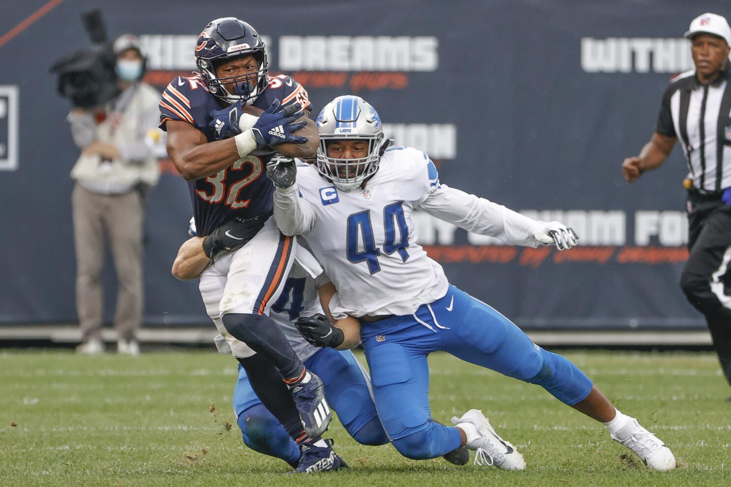Bears RB Montgomery back in the lineup against the Steelers - The San Diego  Union-Tribune
