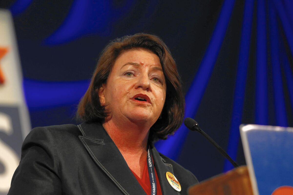 Democratic lawmakers are threatening to oust Assembly Speaker Toni Atkins (D-San Diego) even before the session adjourns Sept. 11.