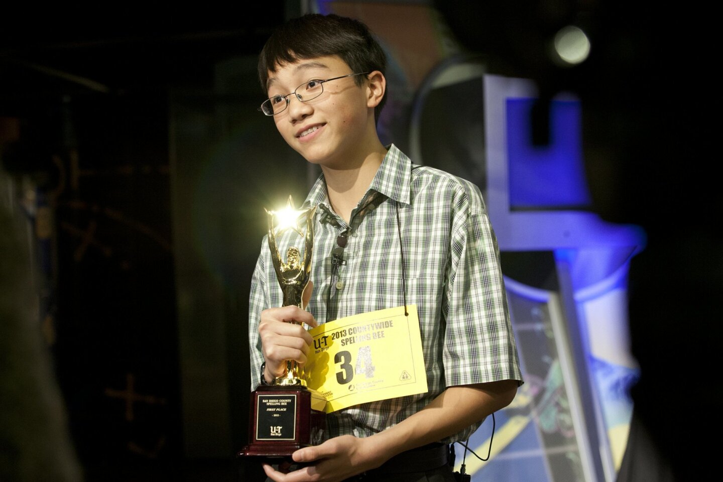 The spelling bee winner, Giabao Tonthat