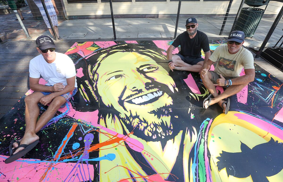 Mural honoring Taylor Hawkins installed at Promenade on Forest - Los ...