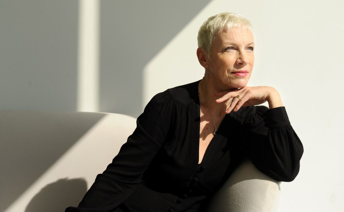 "When I was making the album . . . the issue was how do I visually represent this?" Annie Lennox said of her newest album "Nostalgia."