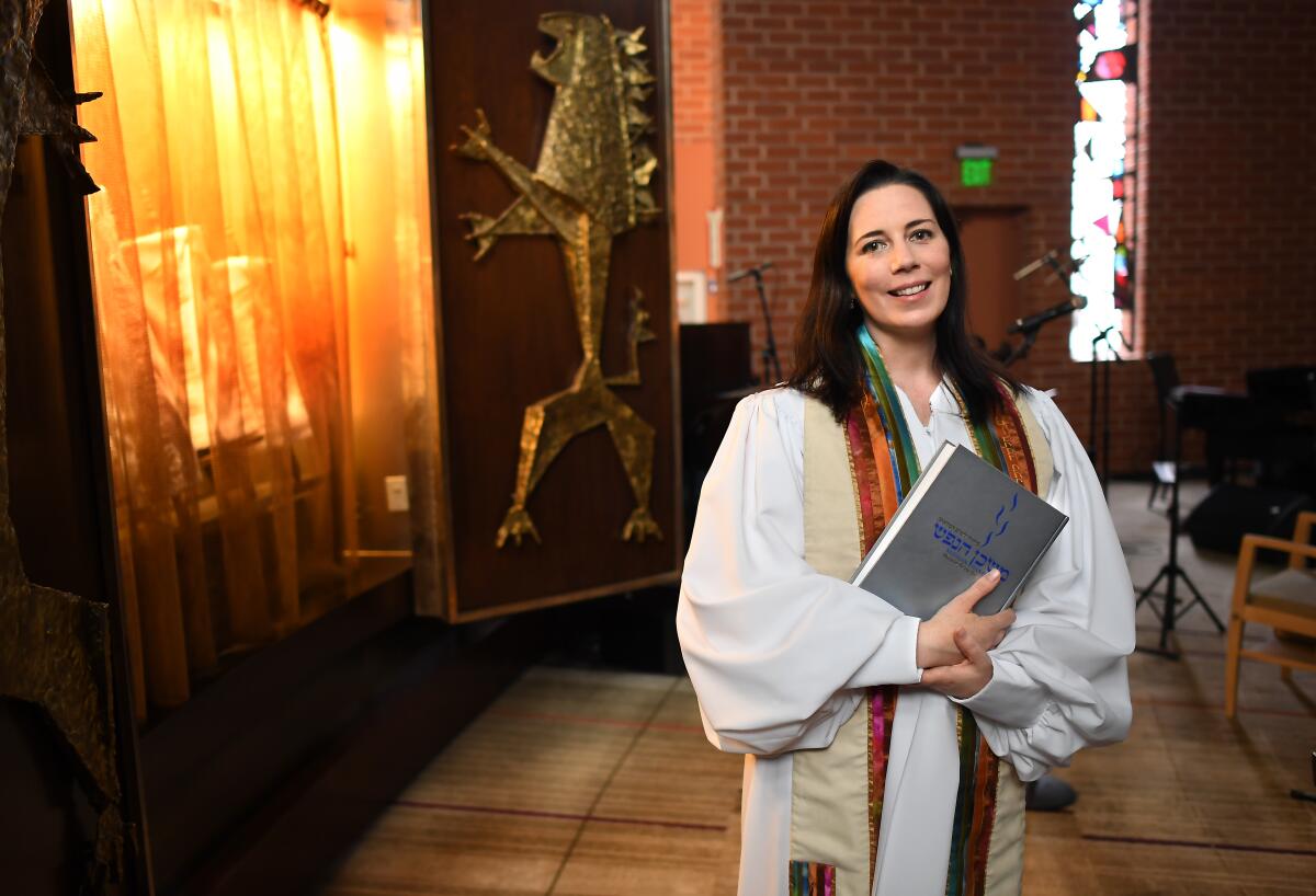 Rabbi Sarah Bassin of Temple Emanuel in Beverly Hills