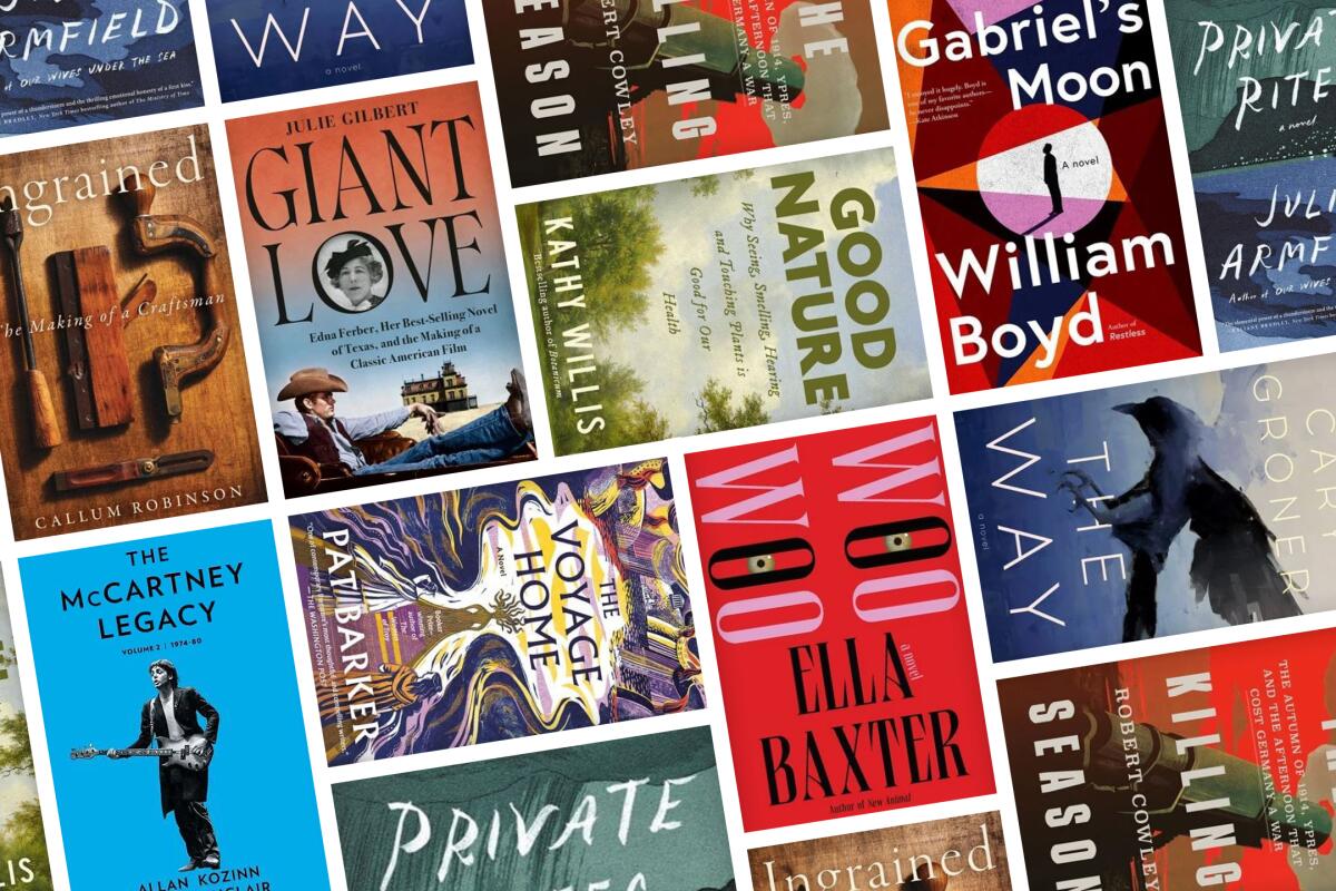 A collage of book covers