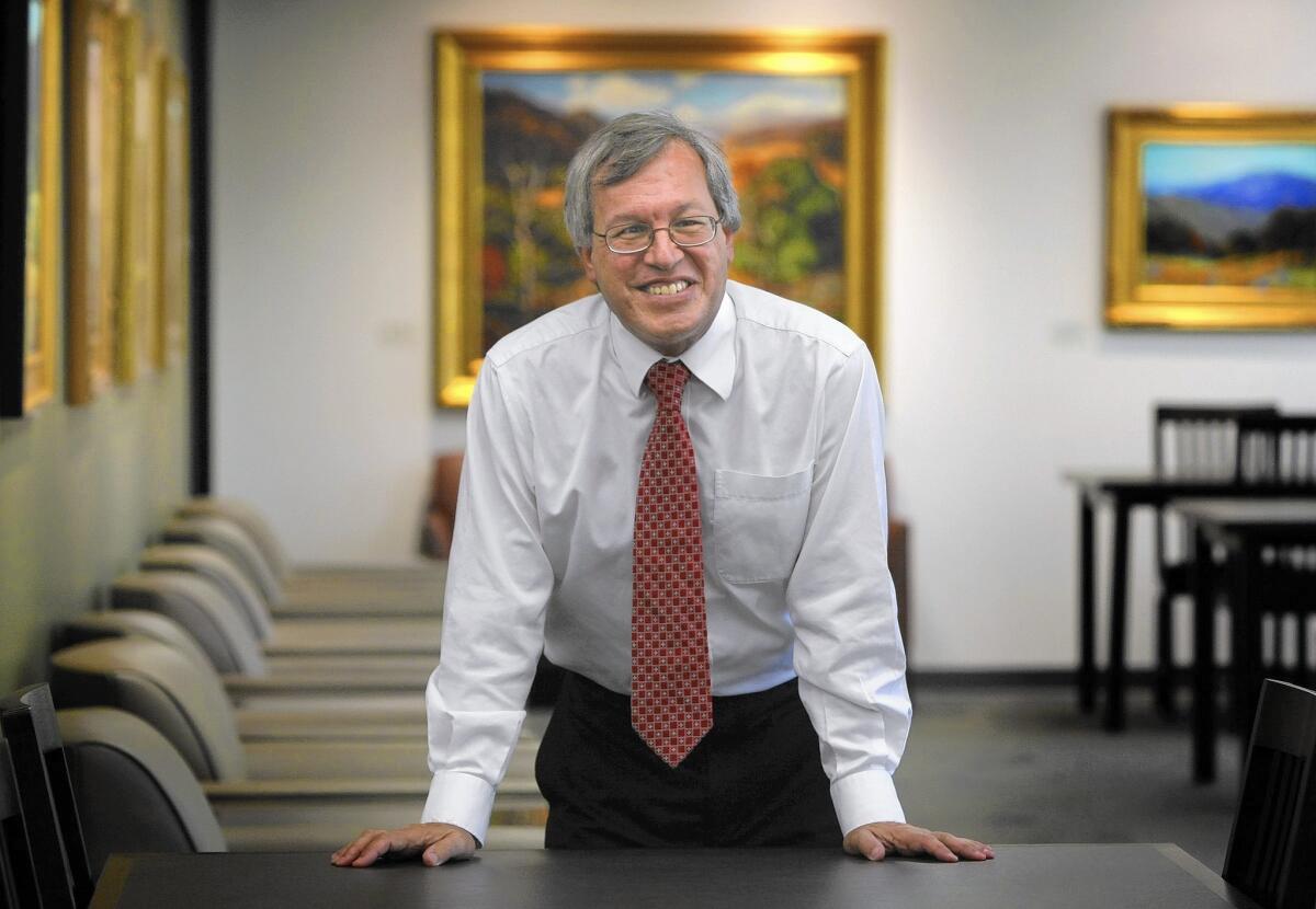 Erwin Chemerinsky, dean of the UC Irvine School of Law, in 2009; he would like to see California switch to the uniform bar exam used by 16 states, and calls the current system "inefficient, burdensome and, frankly, unjustifiable.”