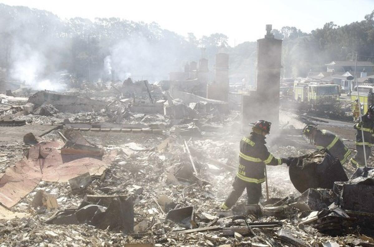The explosion of a PG&E gas pipeline in San Bruno leveled a neighborhood and killed eight people.