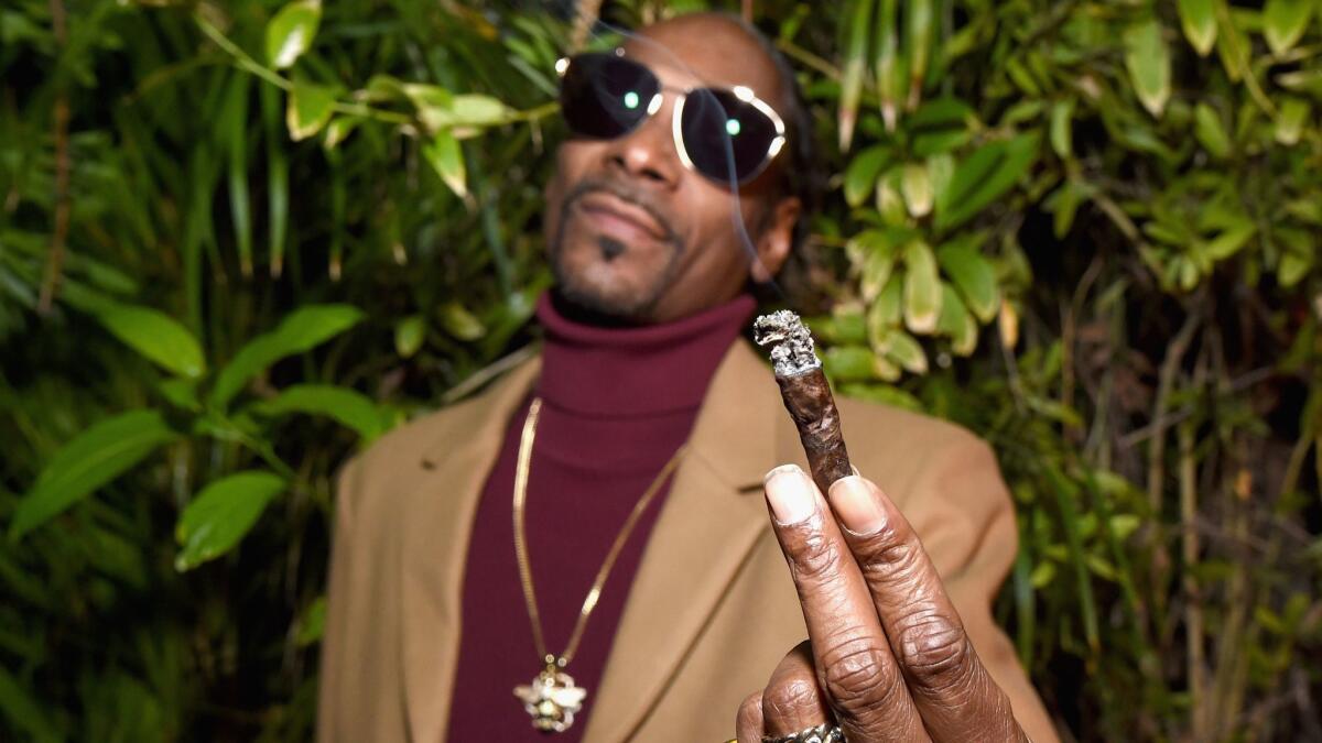 Snoop Dogg attends the 2017 GQ Men of the Year Party at Chateau Marmont in Los Angeles.