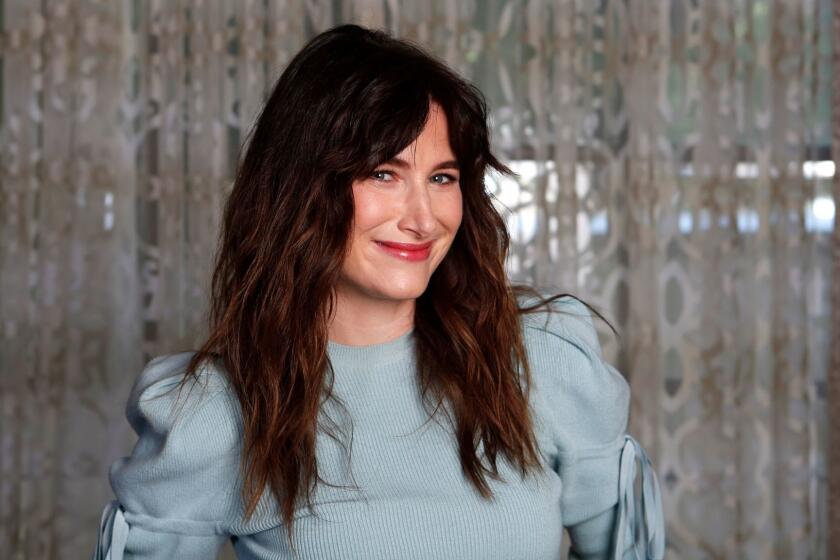 BEVERLY HILLS, CALIFORNIA: April 20, 2017 - Kathryn Hahn stars alongside Kevin Bacon in the quirky new Amazon show "I Love Dick." She is photographed at the Four Seasons Hotel in Beverly Hills. (Katie Falkenberg / Los Angeles Times)