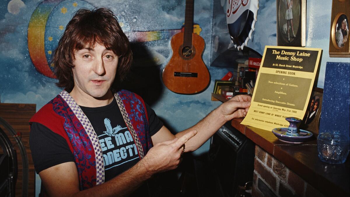 Denny Laine, co-founder of Moody Blues and Paul McCartney's Wings, dies at  79 : NPR