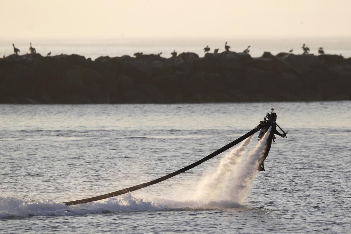The Newport Beach City Council voted to allow water jetpacks in Newport Harbor, but there will be new restrictions.