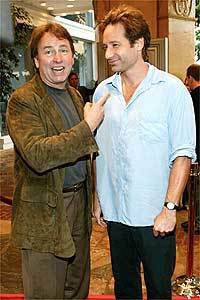 John Ritter and David Duchovny