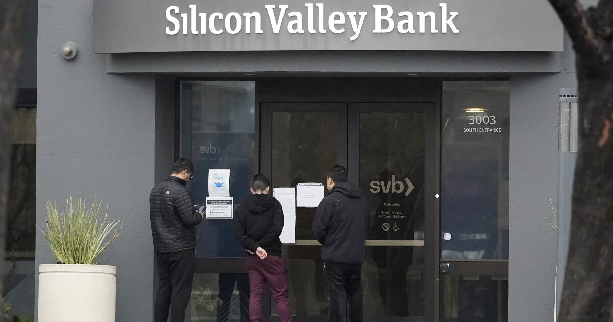Marchand : Silicon Valley Bank a fait faillite.  La Silicon Valley est brisée