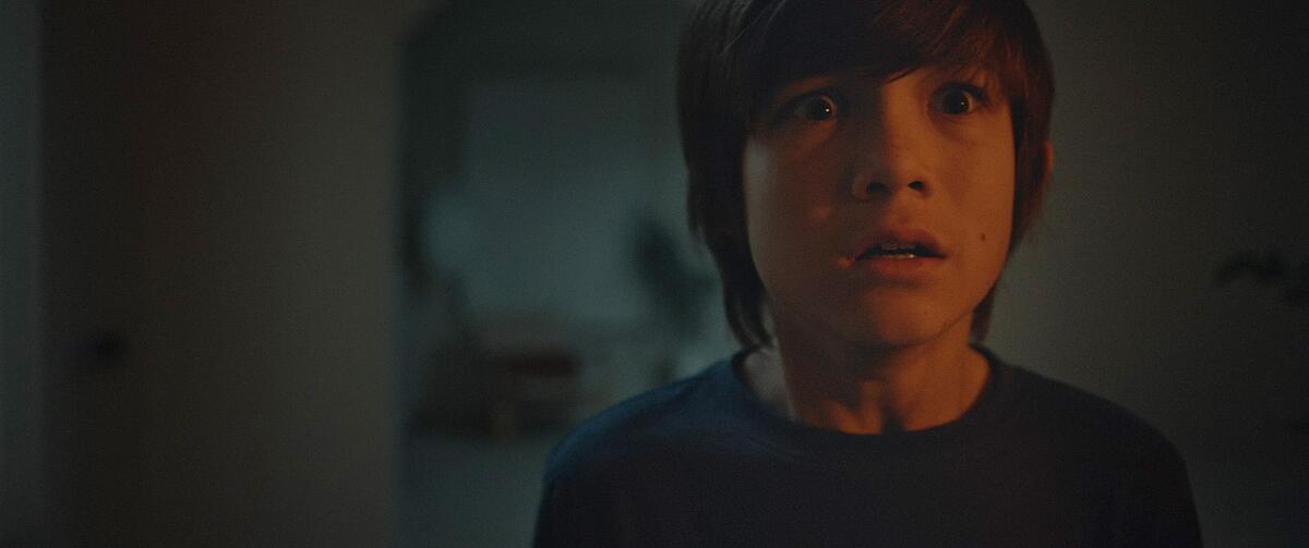 Ezra Dewey in the movie "The Djinn."