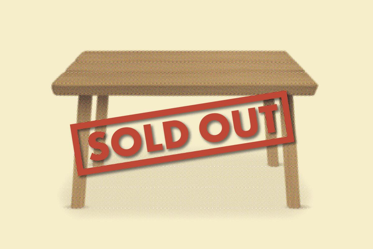 With so many kids doing distance learning, desks are selling out almost as quickly as they are restocked.