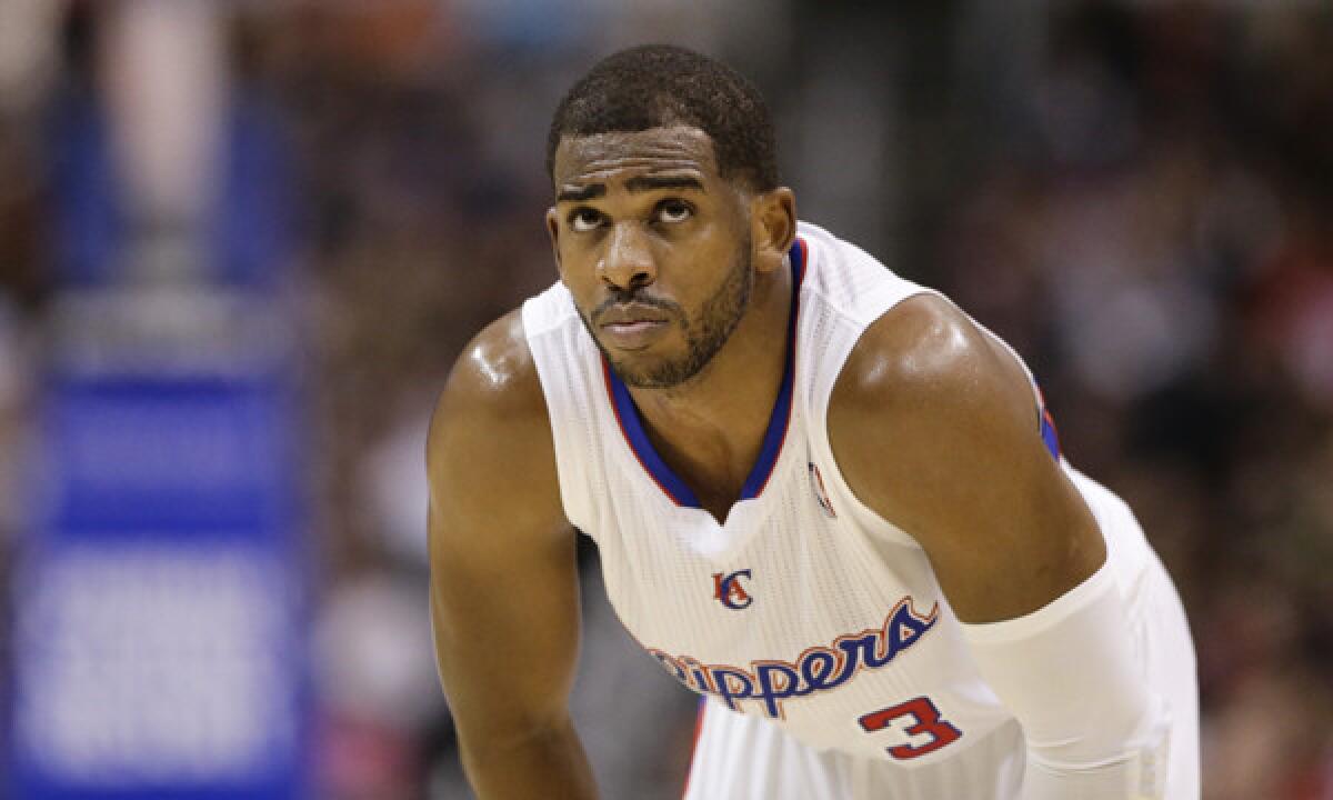 Clippers point guard Chris Paul looks on during the second half of a Dec. 30 loss to the Phoenix Suns. Paul says Phoenix is one of the most overlooked teams in the NBA.