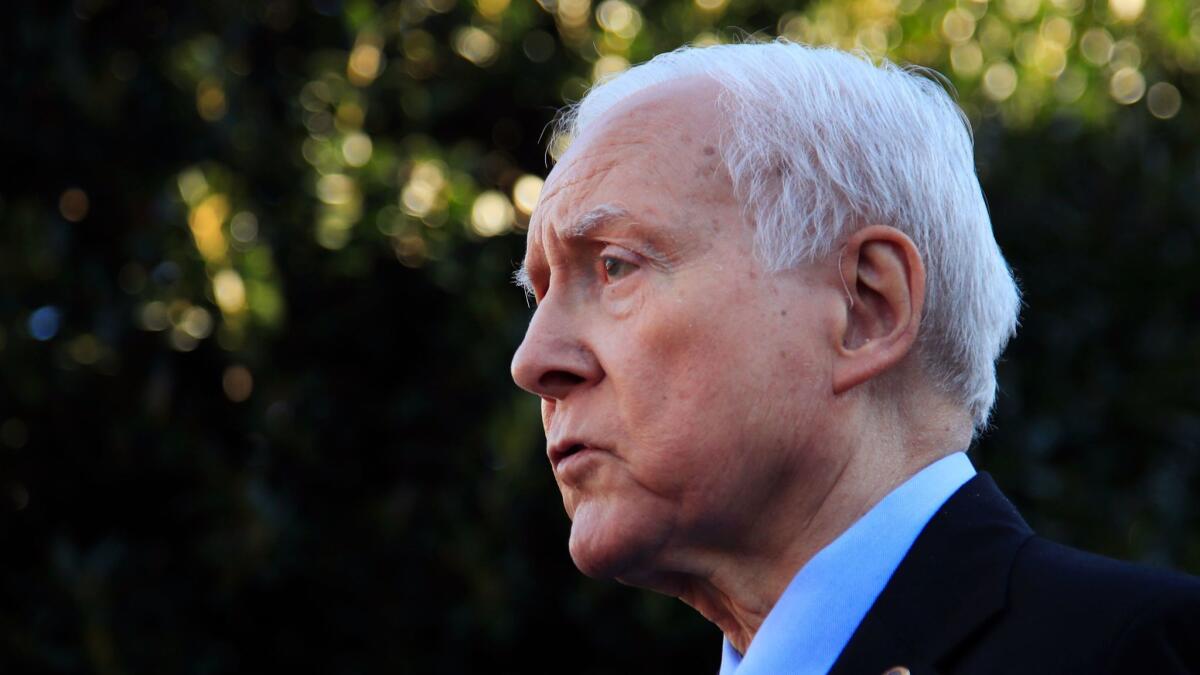 No time for children? Senate Finance Committee Chairman Orrin Hatch (R-Utah) was one of the original sponsors of CHIP. But he hasn't worked very hard to get the child health program reauthorized.