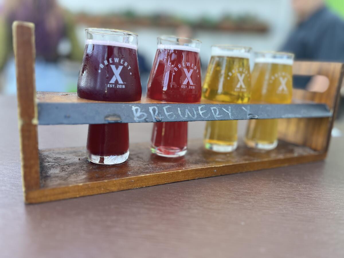Visit Anaheim’s Brew Pass gets users savings at some of the city’s many breweries, like Brewery X.