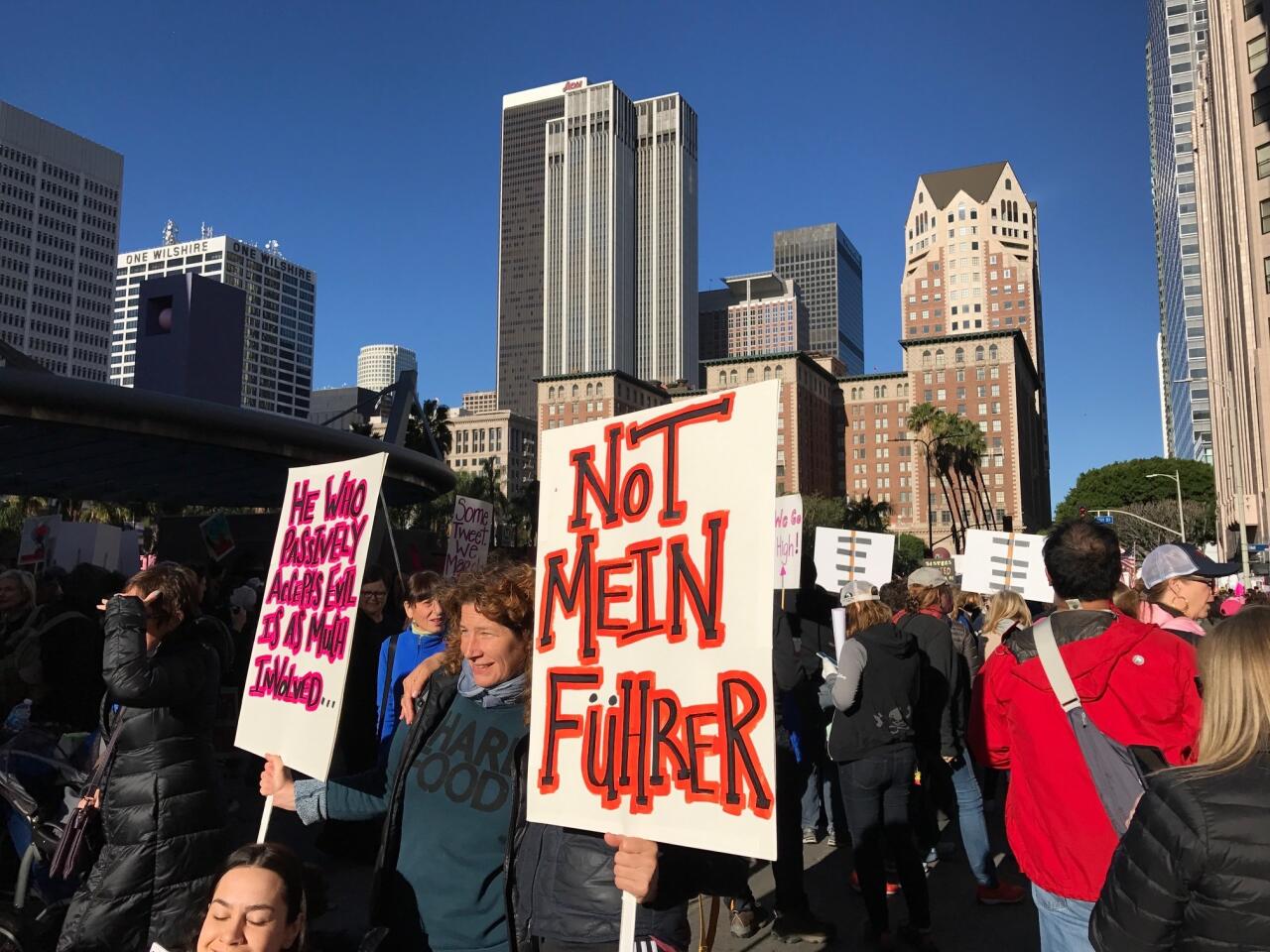 Los Angeles women's march