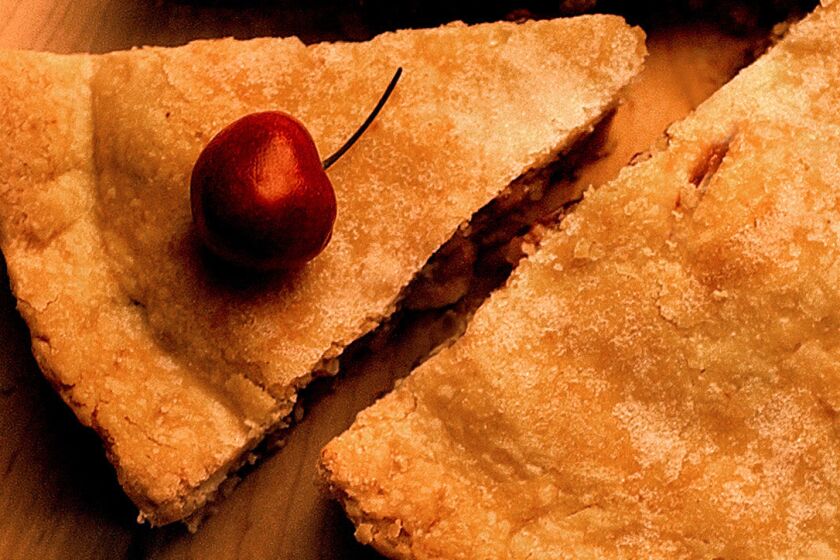 Recipe: Cherry sour cream pie