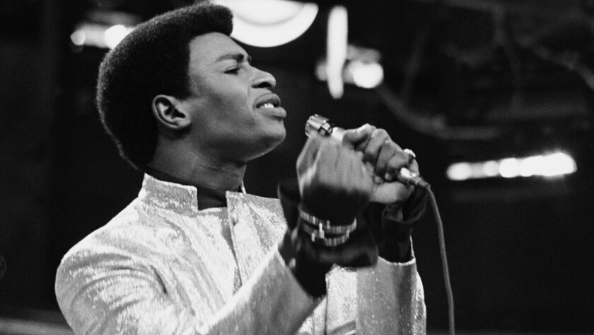 Dennis Edwards of the Temptations performs in 1968. The Grammy winner died at 74.