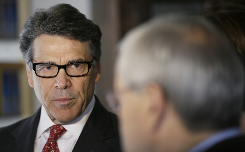 Texas Gov. Rick Perry: This anti-Obamacare thing isn't working out like he expected.