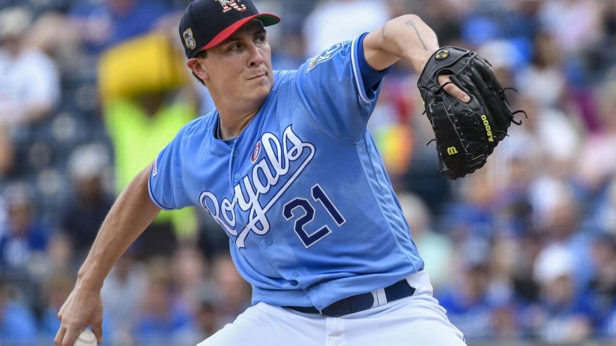 Homer Bailey was 3-1 with a 3.35 ERA and 37 strikeouts over his past eight starts with the Royals.