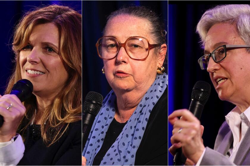 Oregon Governor candidates from left, Christine Drazan, Betsy Johnson and Tina Kotek.