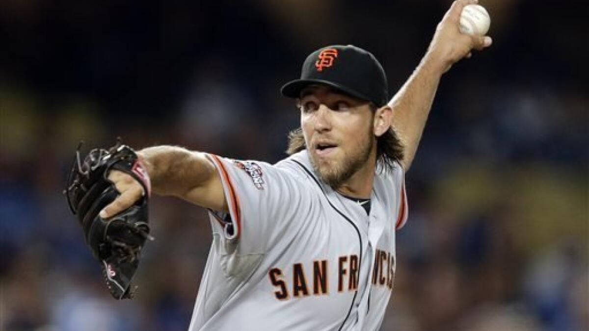 Giants' Madison Bumgarner loses 1-0 in possible final home start against  Dodgers