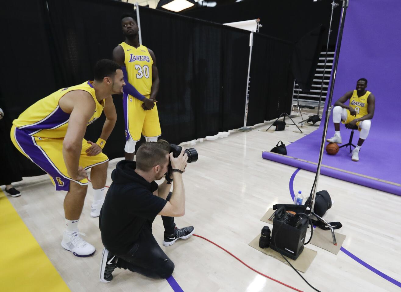 APphoto_Lakers Media Day Basketball