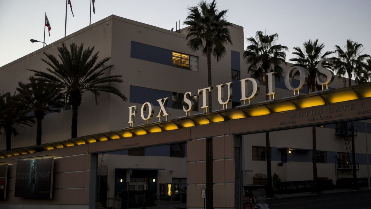 21st Century Fox has set a July 10 vote to ask shareholders to approve its proposed sale of film and television properties to Disney. Above: Fox Studios lot in Los Angeles.