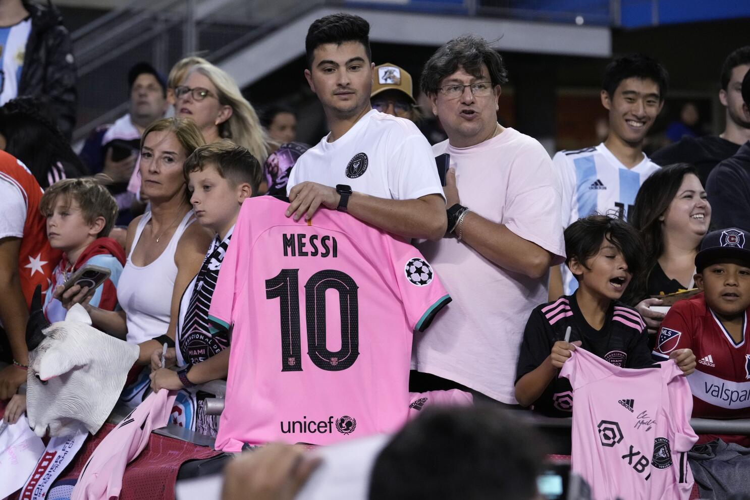 He's back 🚨 Leo Messi returned to Inter Miami after missing four