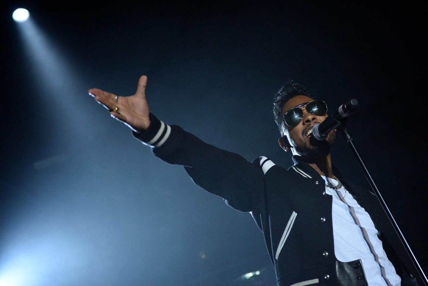 The R&B crooner fell short of suave during his 2013 Billboard Music Awards set, kicking a fan in the head while attempting a leap over the audience onto a different part of the stage. The failed stunt landed him in legal action limbo after news broke that the injured girl might have suffered brain damage. We suggest that Miguel let his vocal cords do the acrobatics.