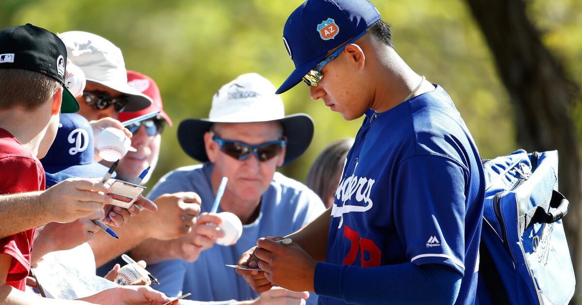 Julio Urias' family excited about his callup