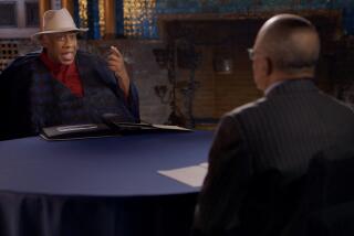 André Leon Talley in "Finding Your Roots With Henry Louis Gates, Jr. " on PBS.