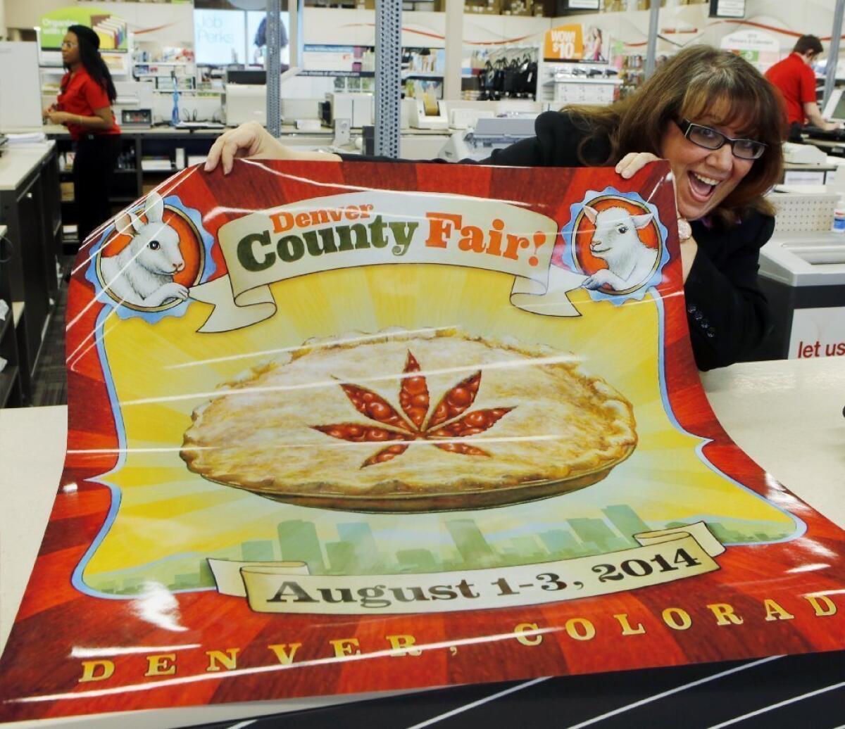 Talk about a pot pie: This year's Denver County Fair will feature a marijuana theme.