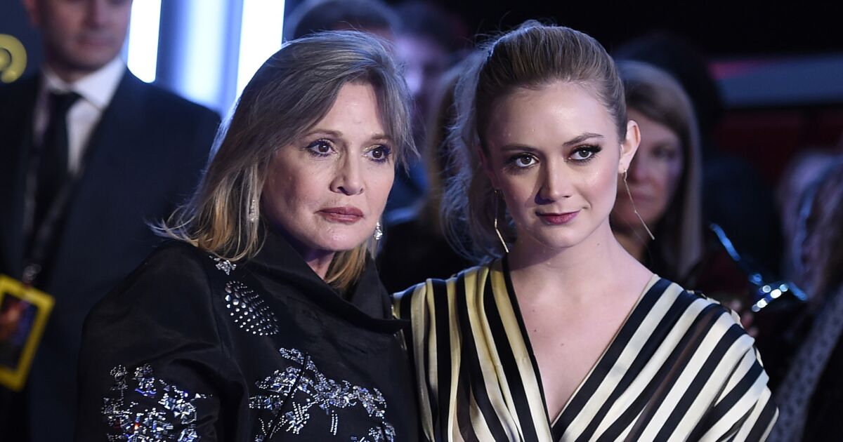 Billie Lourd tells why Carrie Fisher’s siblings weren’t on Walk of Fame ceremony invite list