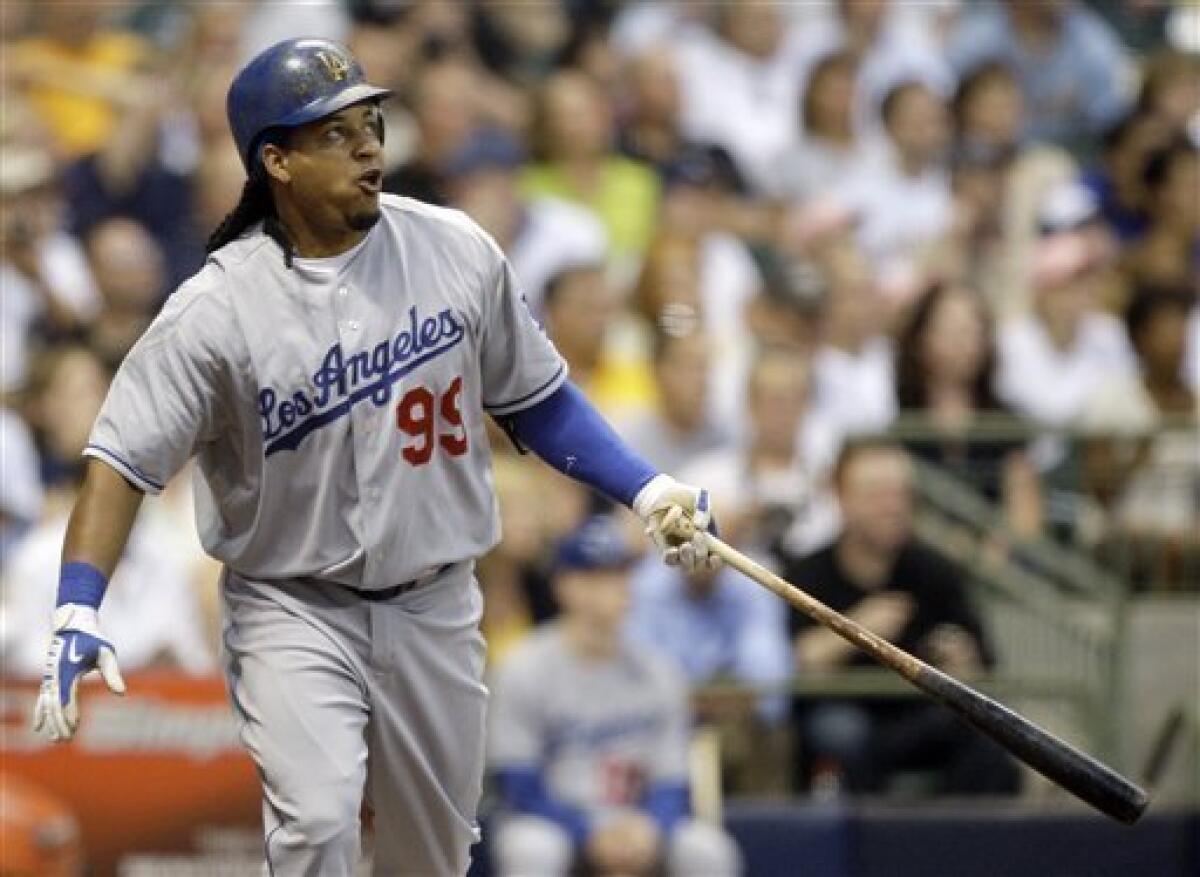 Manny Ramirez first home run as a Dodger in 2009 against the