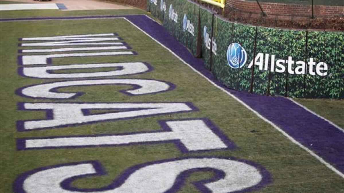 Losers walk: Only one end zone will be in use for the football game in Wrigley  Field - NBC Sports