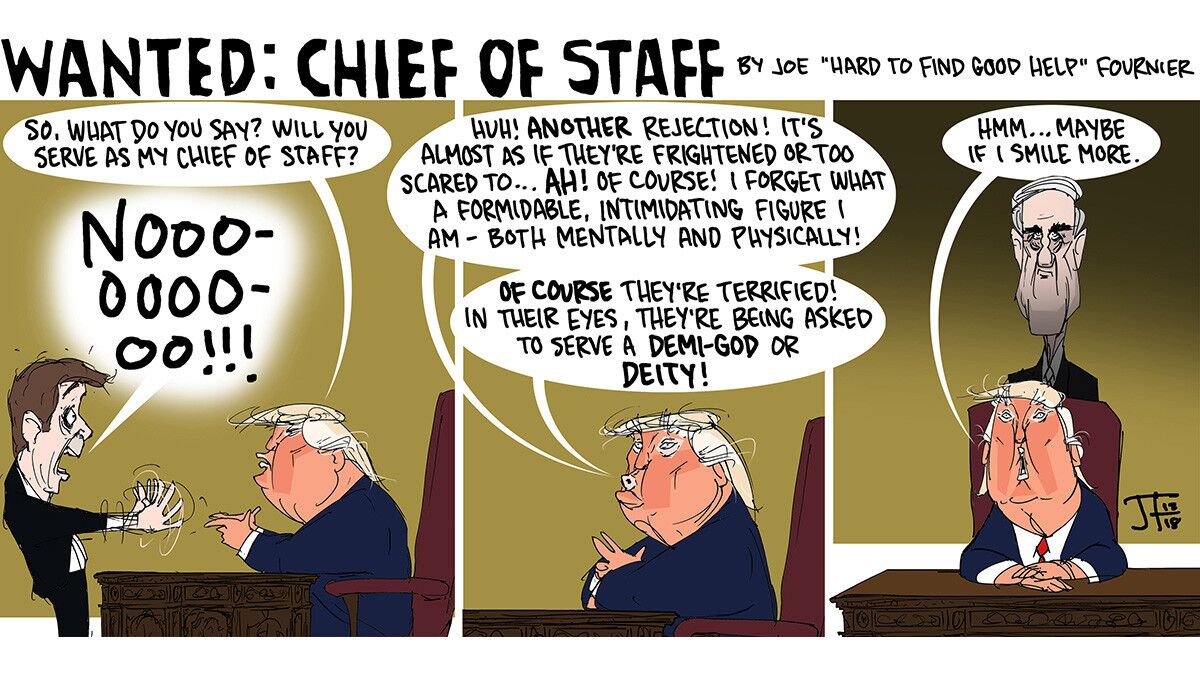 Wanted: Chief of staff