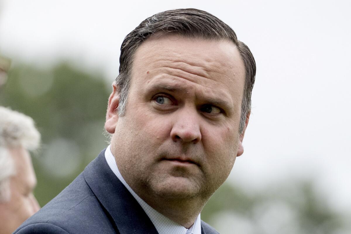 Former White House social media director Dan Scavino