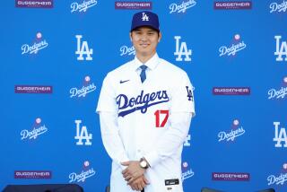 LOS ANGELES, CA - DECEMBER 14: The Los Angeles Dodgers introduce Shohei Ohtani.