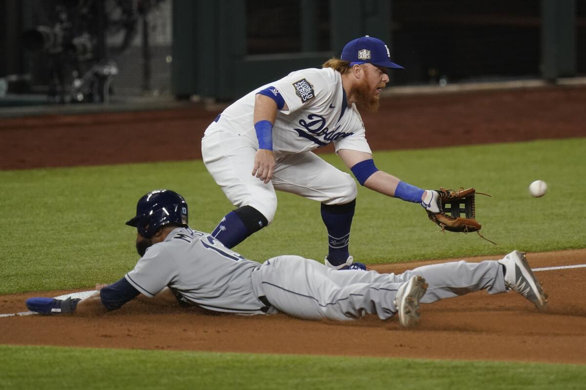 Los Angeles Dodgers Grab 2-1 Lead Over Tampa Bay Rays in World Series - WSJ