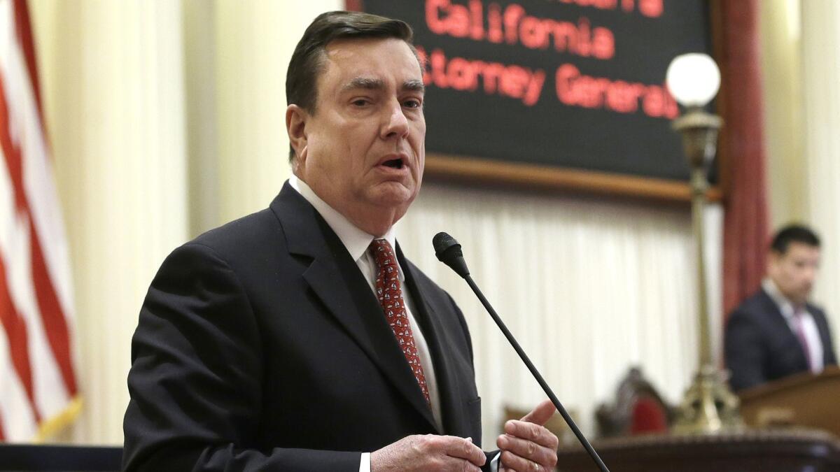 State Sen. Joel Anderson is facing a legislative inquiry after a California Nurses Assn. lobbyist filed a complaint with the Senate Rules Committee, alleging the Alpine Republican threatened to hit her and made harassing comments at a Capitol-area bar last week, sources say.