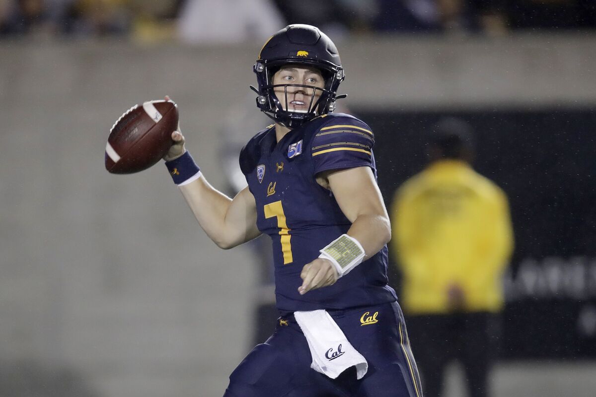 Cal quarterback Chase Garbers, who starred at Corona del Mar High, finished 2019 on a strong note.