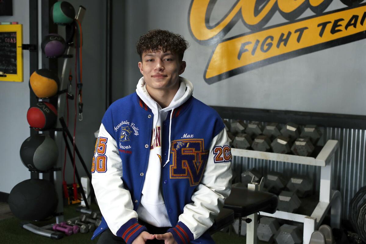 Fountain Valley's Max Wilner went 36-7 overall and placed fifth in the CIF State championships at 160 pounds as a junior.
