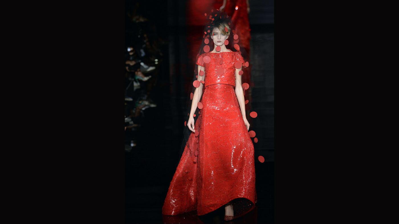 Giorgio Armani Prive 2014-2015 Haute Couture Fall-Winter collection
