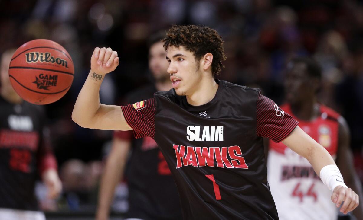 LaMelo Ball Now Number One 2020 ESPN NBA Draft Prospect - CBN News