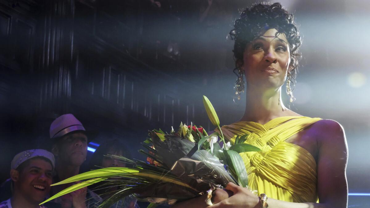 Mj Rodriguez in a scene from "Pose."