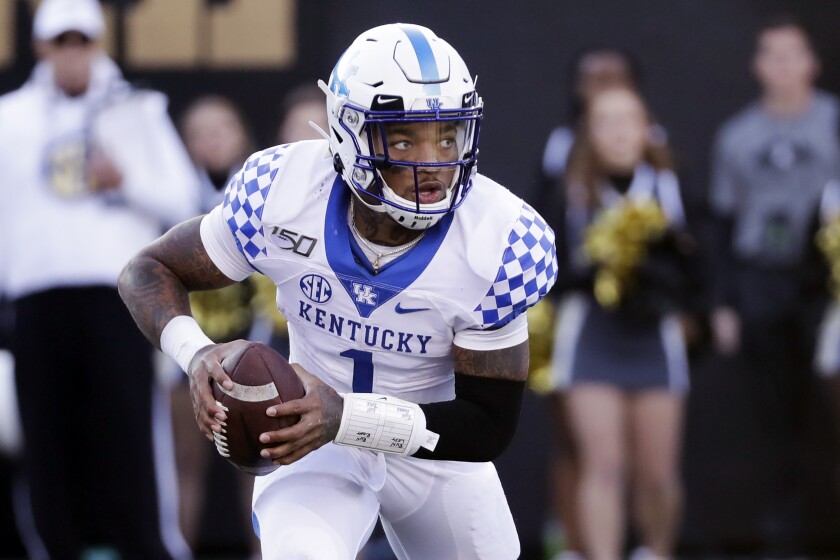 Kentuckys Lynn Bowden Will Enter Nfl Draft After Belk Bowl