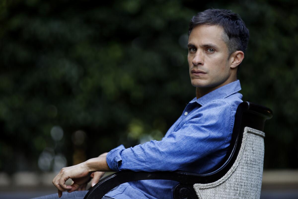 Portrait of actor Gael Garcia Bernal, at the Four Seasons Beverly Hills, Oct. 30, 2015.