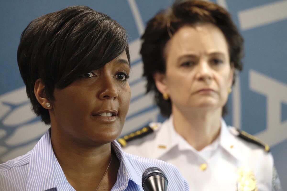 Atlanta Mayor Keisha Lance Bottoms announces a 9 p.m. curfew May 30 as protests continue over the death of George Floyd.